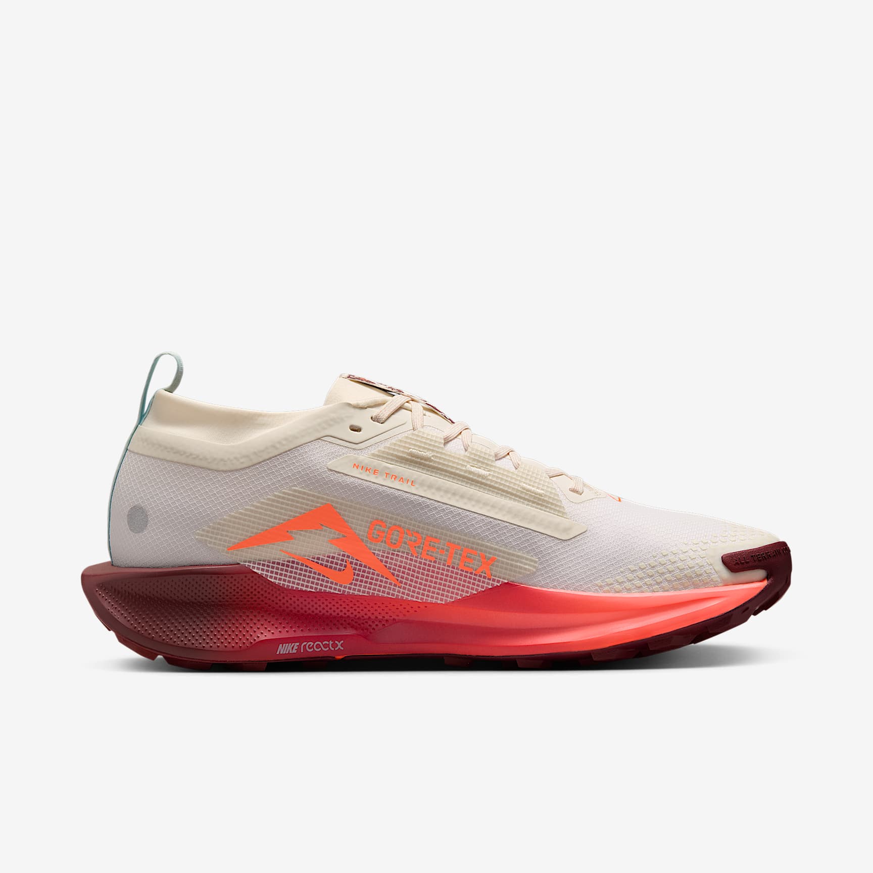 Nike Pegasus Trail 5 GORE-TEX - Crema/Naranja vista 1