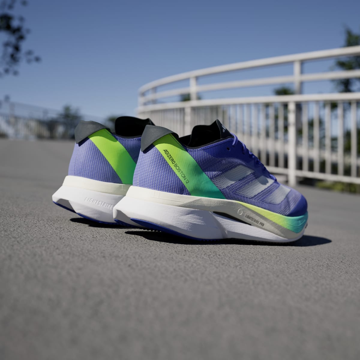 adidas Adizero Boston 12 - Azul vista 4