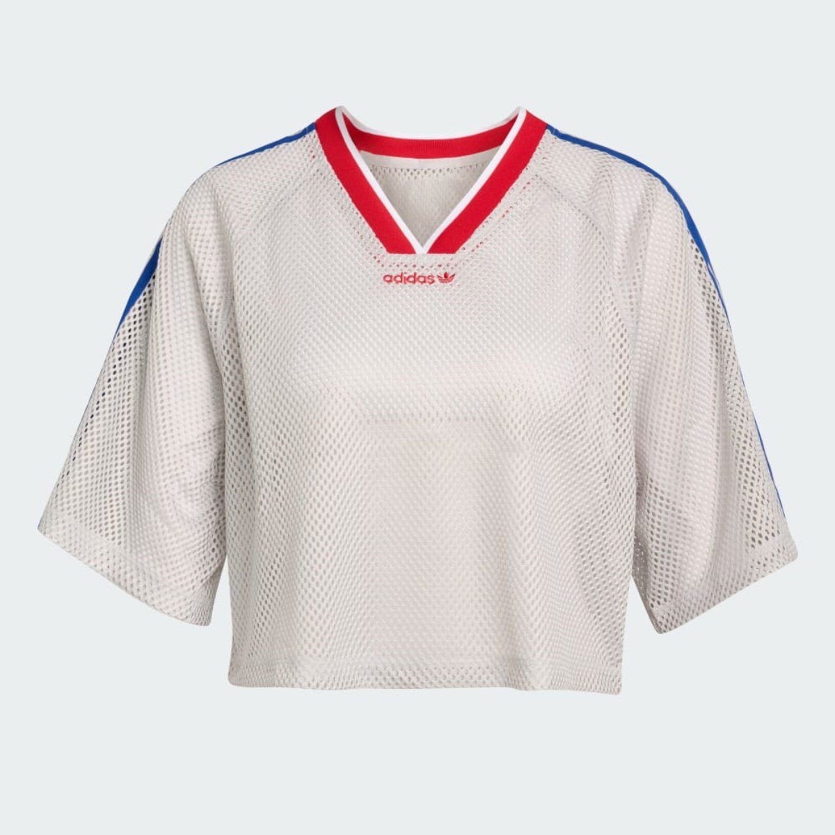 adidas Originals Mesh Tee - Chalk Pearl