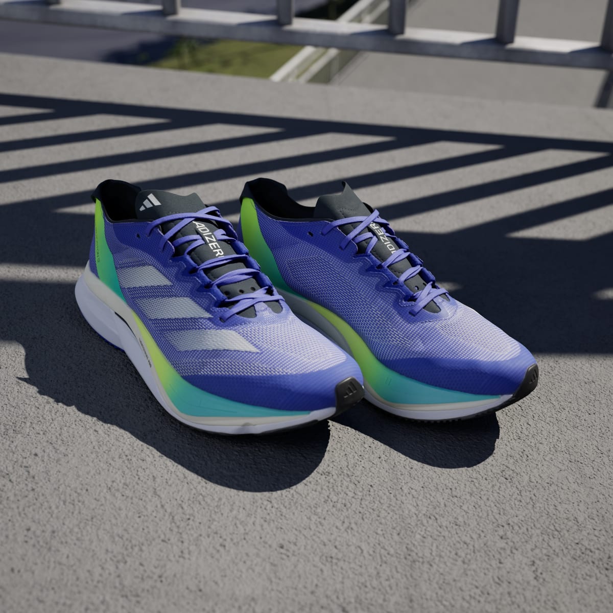 adidas Adizero Boston 12 - Azul vista 3